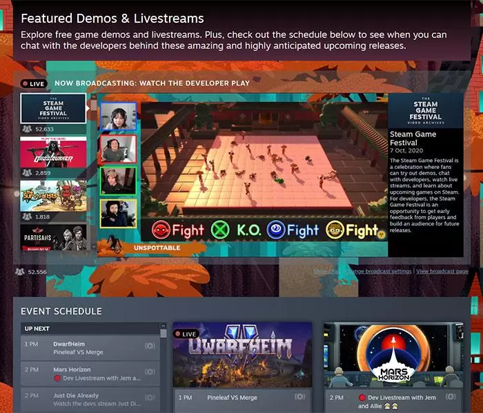 Steam Game Festival unleashes hundreds of PC game demos - PC - News - HEXUS.net